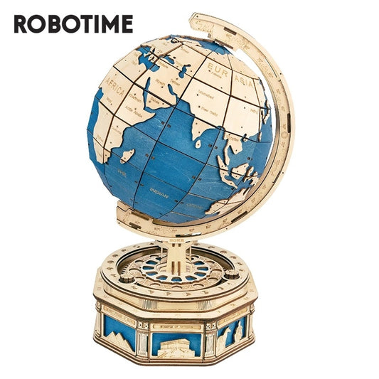 3D Globe Earth Kit - DIY Model Kit to Build Globe Earth Craft - Gift for Collection Lover